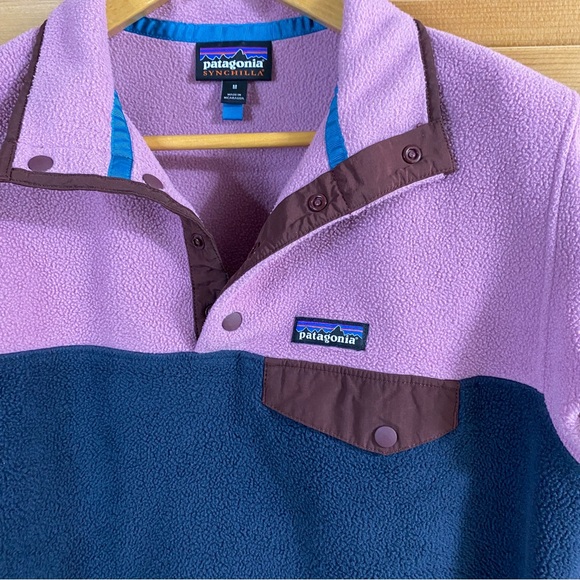 Patagonia Women's Synchilla Snap-T Fleece Pullover M - Picture 3 of 7